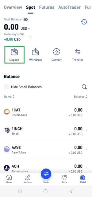 how to deposit on btzo app