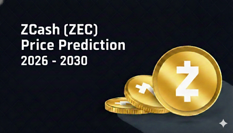 Zcash price prediction from 2026 to 2030 showing long-term forecast and privacy coin market trends
