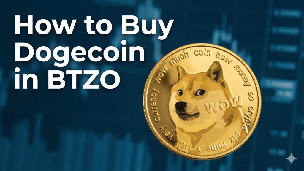 Buying Dogecoin (DOGE) on BTZO exchange