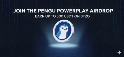 PENGU PowerPlay Airdrop event on BTZO